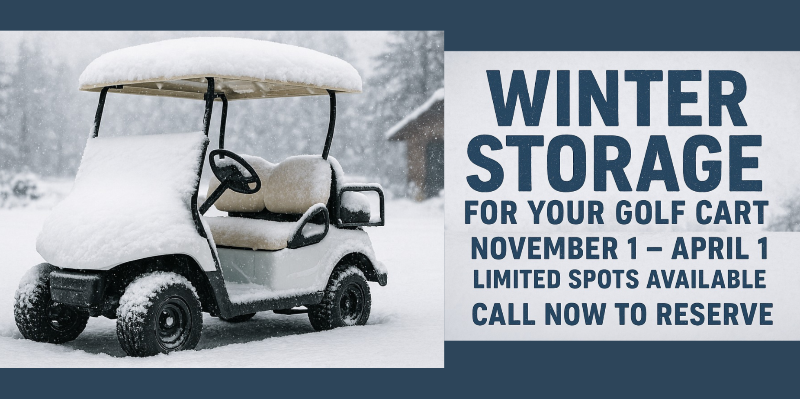 NOVEMBER 1 - APRIL 1 LIMITED SPOTS AVAILABLE CALL TO RESERVE NOW 